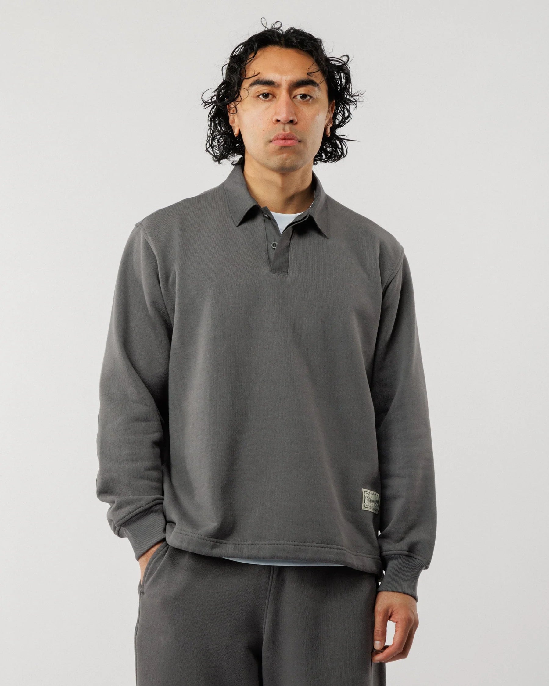 Grey rugby jersey