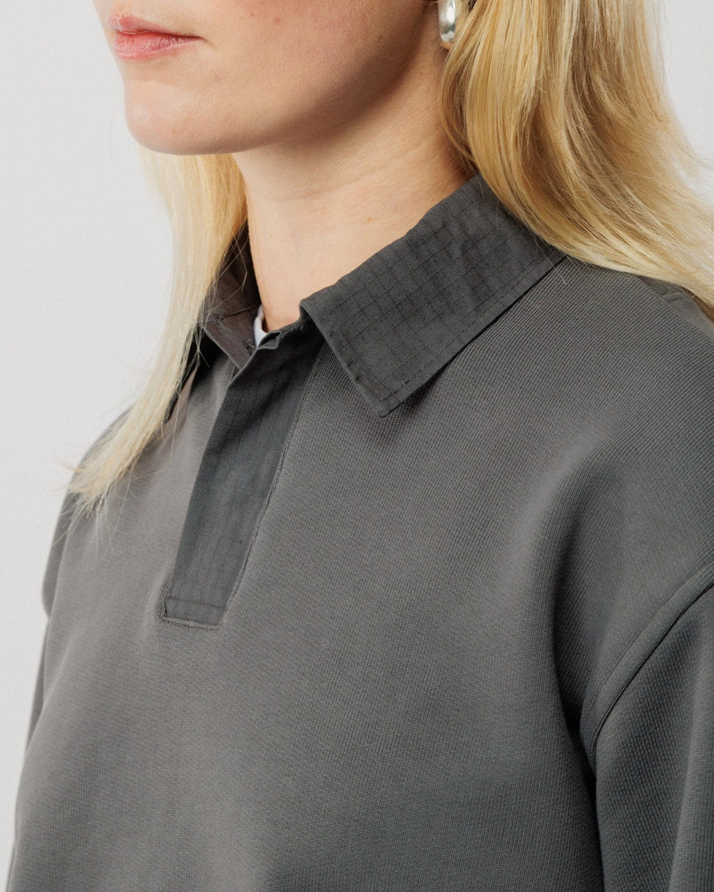 Grey rugby jersey