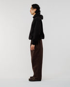 Organic cotton wide leg pants