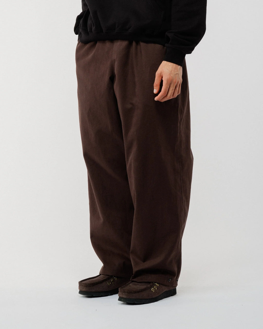 Organic cotton wide leg pants