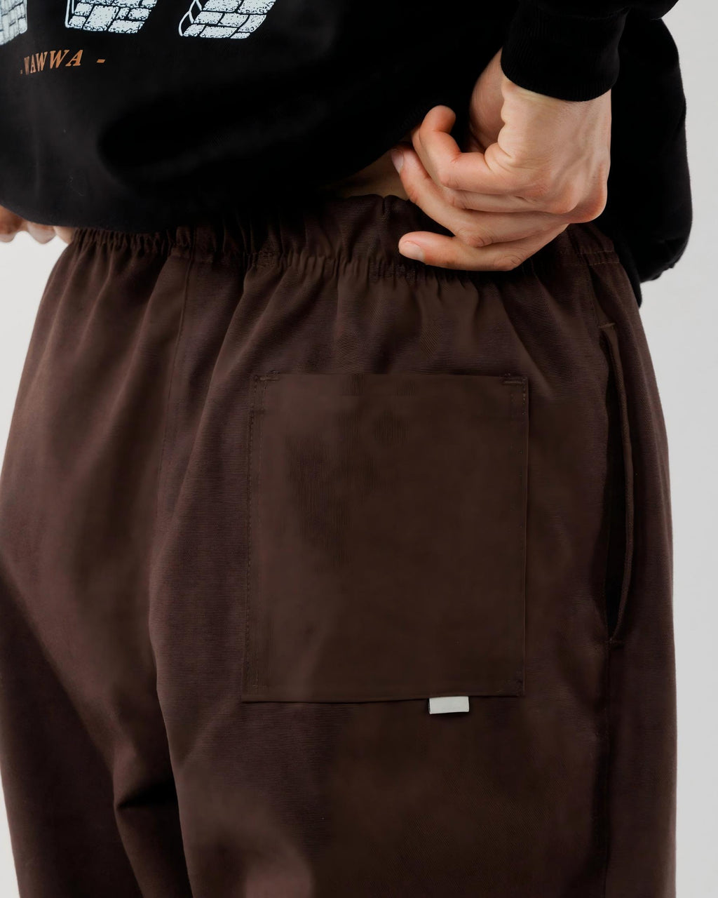 Organic cotton wide leg pants